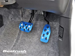 LAILE BEATRUSH FOOT PEDAL SET RED For SUZUKI ALTO HA36S MH55S S48502PS-AR
