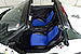 AUTOWEAR SEAT COVER WHITE BLACK FOR HONDA S660 JW5 1921-WHBK