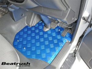 LAILE BEATRUSH FLOOR PANEL DRIVER AND PASSENGER SET RED For HIACE VAN TRH200V S71800FPSR