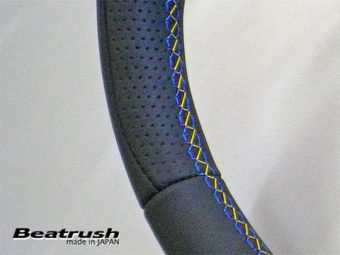 LAILE BEATRUSH SPORTS STEERING WHEEL CENTER MARK BLUE For ROADSTER RF NDERC S75086SS1