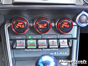 LAILE BEATRUSH AIR CONDITIONER DIAL RING BLUE FOR TOYOTA GR 86 ZN8 SUBARU BRZ ZD8 S76402ARB