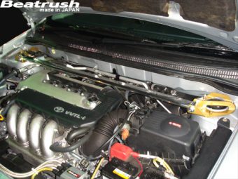 LAILE BEATRUSH FRONT STRUT BRACE For COROLLA RUNX ZZE123 COROLLA FIELDER ZZE123G S81601-FTA