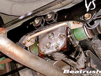 LAILE BEATRUSH REAR PERFORMANCE BAR For IMPREZA WRX GC8 FORESTER STi SG9 SG5 SF5 LEGACY BD5 BG5 S86010PB-R