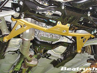 LAILE BEATRUSH FRONT PERFORMANCE BAR For SUBARU IMPREZA WRX STi GVB GRB S86020PB-F