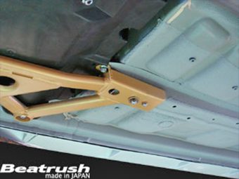 LAILE BEATRUSH REAR PERFORMANCE BAR For SUBARU IMPREZA WRX STi GVB GRB S86020PB-R