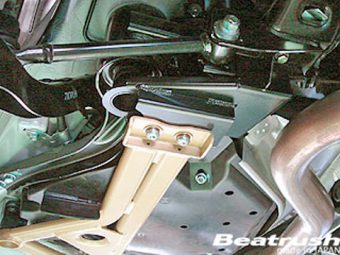 LAILE BEATRUSH REAR PERFORMANCE BAR For SUBARU IMPREZA WRX STi GVB GRB S86020PB-R