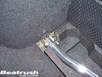 LAILE BEATRUSH FLOOR PERFORMANCE BAR For SUBARU FORESTER STi SG9 S86203PB-CR