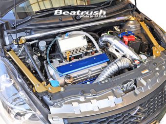 LAILE BEATRUSH FRONT UPPER SUPPORT PERFORMANCE BAR For SWIFT SPORT ZC32S S88044PB-FU