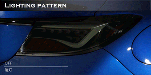 AVEST FULL LED TAIL LIGHT SMOKE VERSION 2 FOR TOYOTA GR86 ZD8 SUBARU BRZ ZD8 SB2003-E-SBCCR