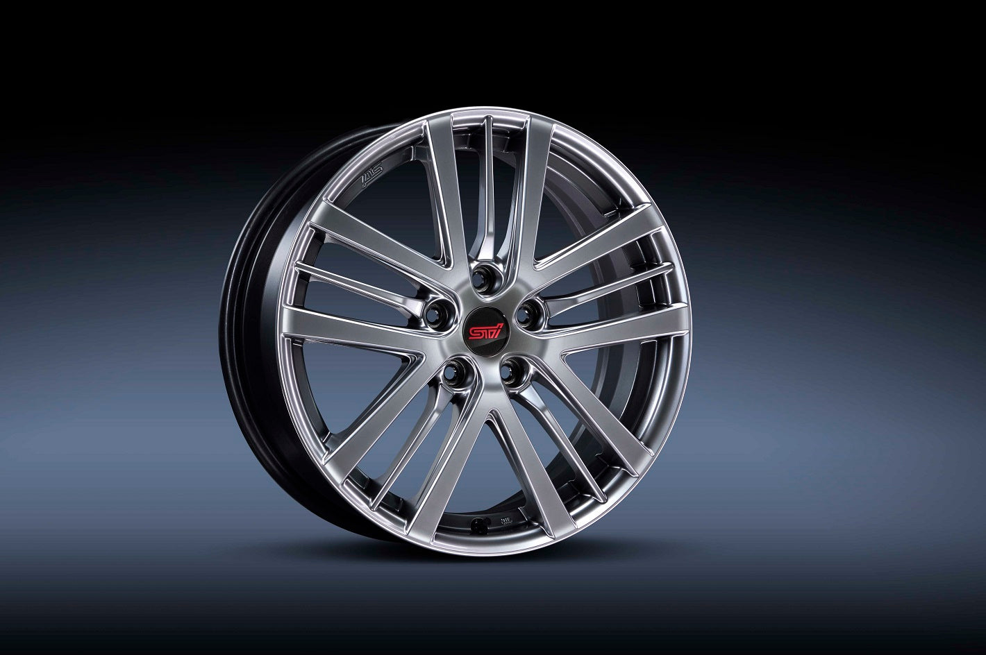 STI WHEEL 18INCH SILVER 18X7J +55 5X114.3 FOR SUBARU CROSSTREK GU SG217FN000