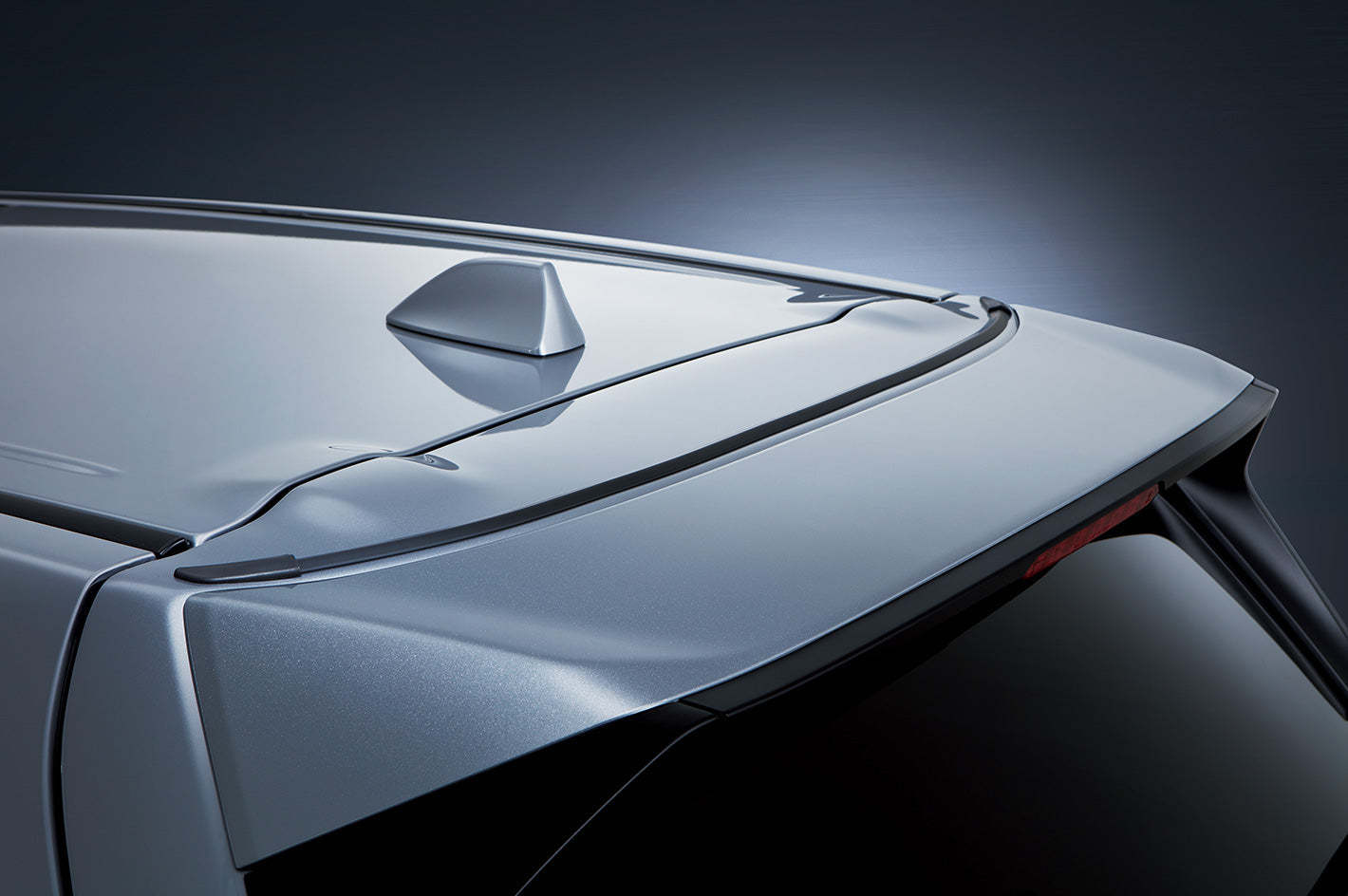 STI FRONT SPOILER SET SILVER FOR SUBARU FORESTER SK SG517SJ840
