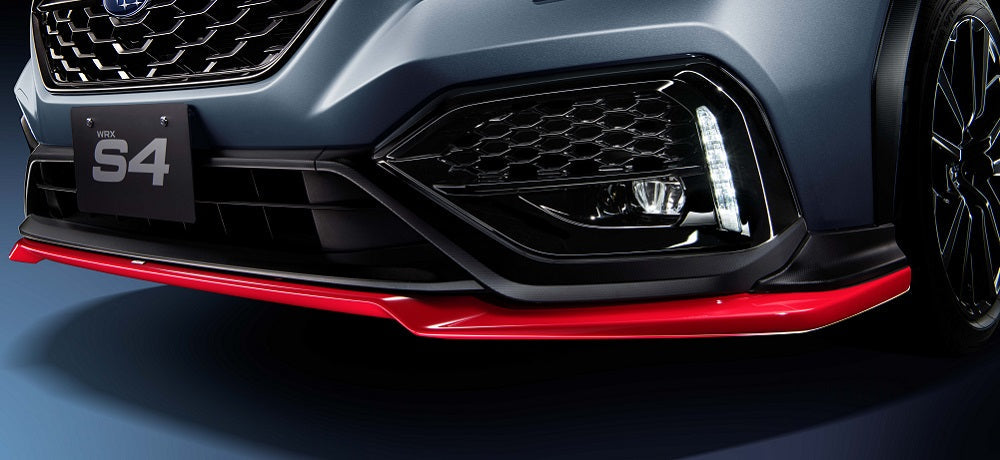 STI FRONT UNDER SPOILER CHERRY RED FOR WRX S4(VB)  SG517VC022