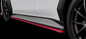 STI SIDE UNDER SPOILER CHERRY RED FOR WRX S4(VB) SG517VC120