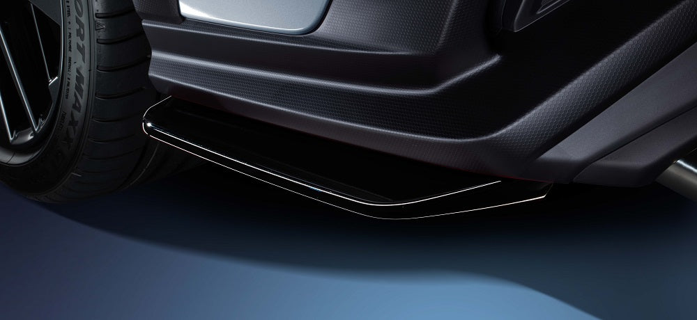 STI REAR SIDE UNDER SPOILER BLACK FOR WRX S4(VB) SG517VC210