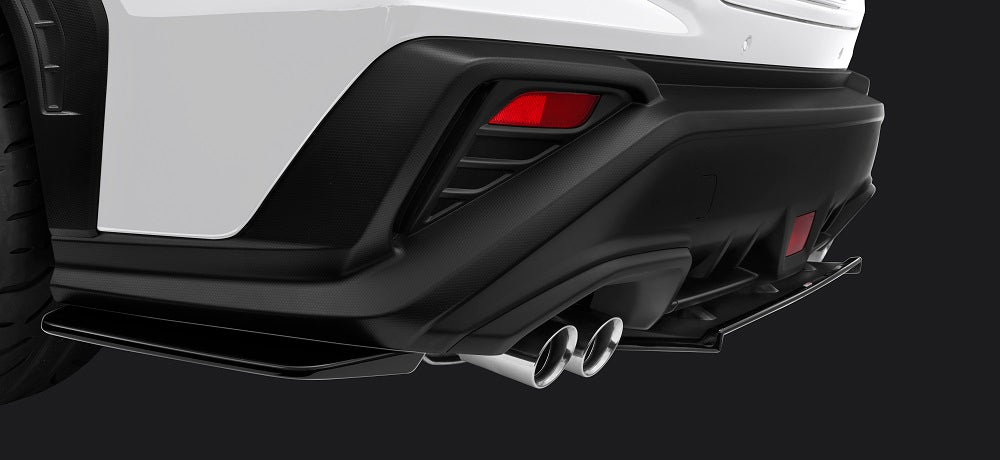 STI REAR SIDE UNDER SPOILER BLACK FOR WRX S4(VB) SG517VC210