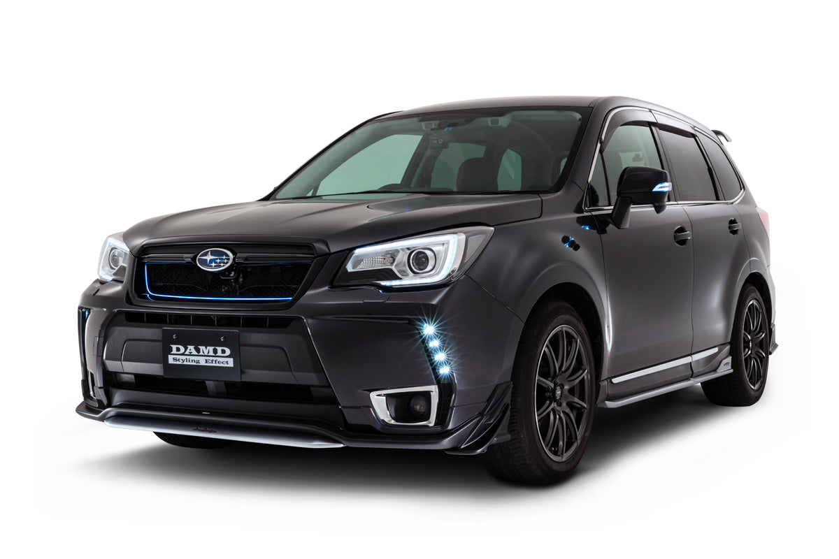 DAMD GRILLE UNPAINTED WITHOUT LED FOR SUBARU FORESTER DBA-SJG DBA-SJ5 DAMD-00096