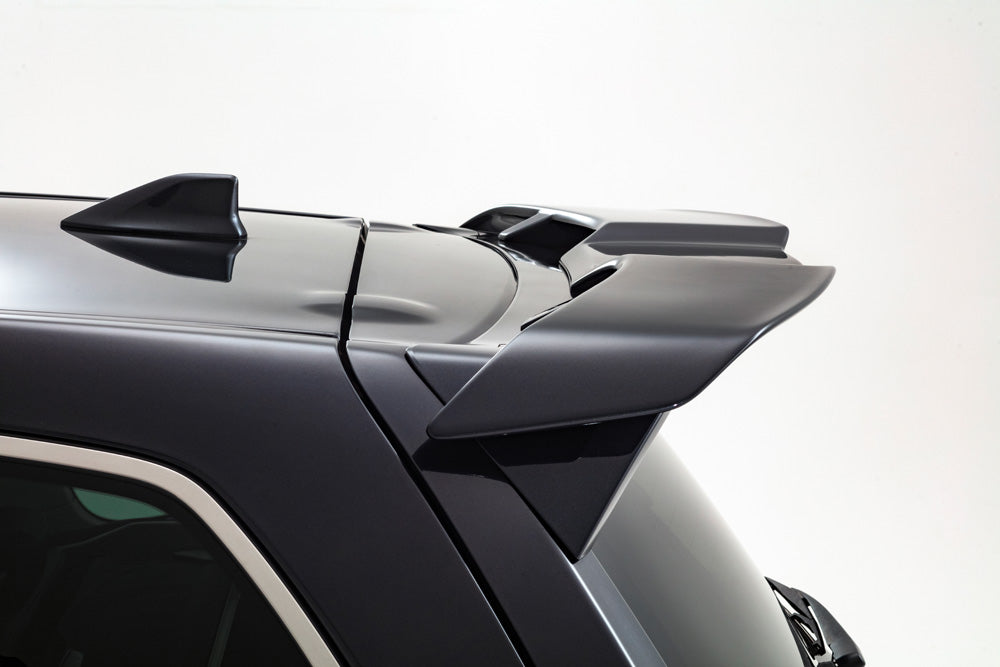 DAMD REAR WING ICE SILVER METALLIC FOR SUBARU FORESTER DBA-SJG DBA-SJ5 DAMD-00112