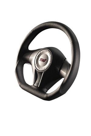 DAMD STEERING WHEEL  For SUBARU EXIGA YA (A ~ G) 08/6 ~ 15/3 SS358-D-L Black stitch