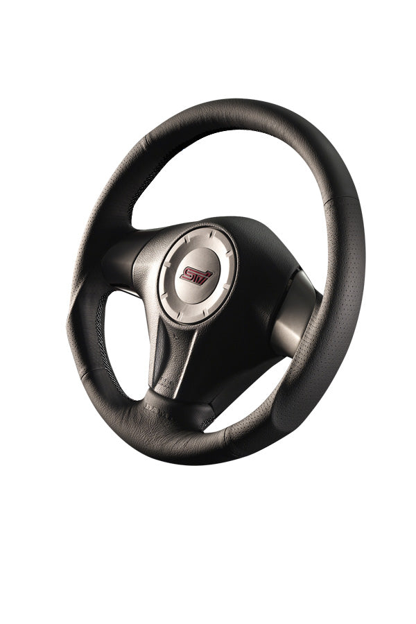 DAMD STEERING WHEEL  For SUBARU LEGACY BL BP (A ~ C) 03/5 ~ 06/4 SS358-S-F Blue Stitch