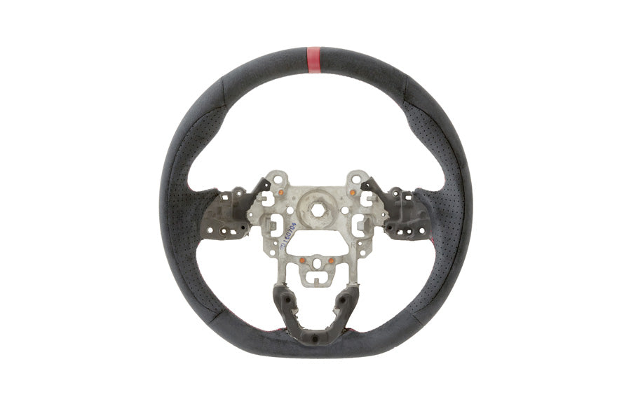DAMD STEERING WHEEL  For MAZDA DEMIO DJ 14.9~16.10 SS360-M Ultra suede