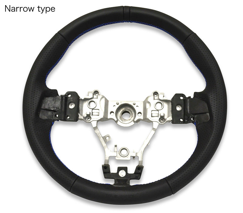 DAMD NARROW STEERING WHEEL  For SUBARU LEVORG VMG VM4 (A~) 14/6~ SS360-RS Red Stitch