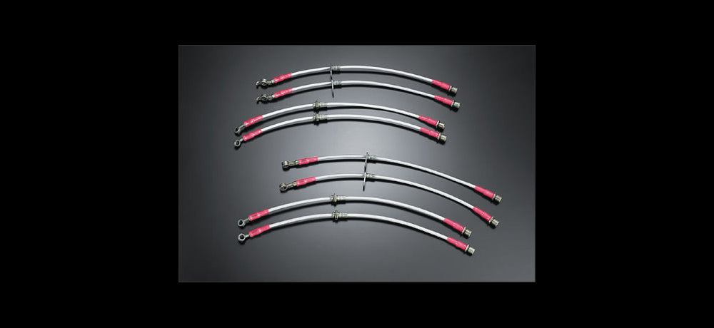 STI STAINLESS MESH BRAKE HOSE SET  For IMPREZA 4DooR (GD) ST265504S000