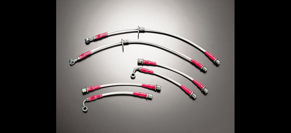 STI STAINLESS MESH BRAKE HOSE SET  For EXIGA (YA) ST26550YS000