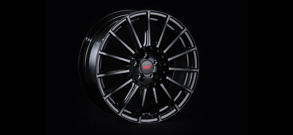 STI WHEEL 18x7.5J 48 5-100 BLACK For SUBARU BRZ ZD8 ST28100MF280