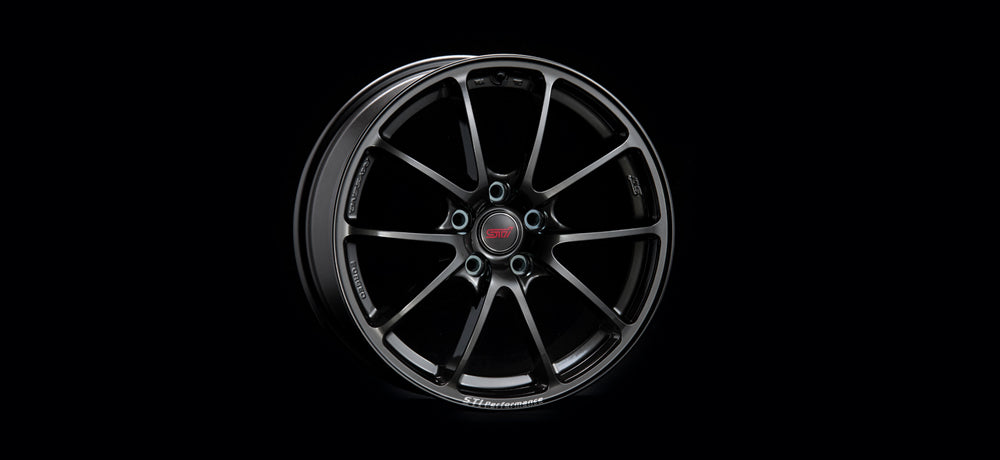 STI STI PERFORMANCE WHEEL 18X8.5 55 5X114.3 D BLACK (X1) FOR SUBARU WRX STI (VA) ALL MODELS ST28100VV421