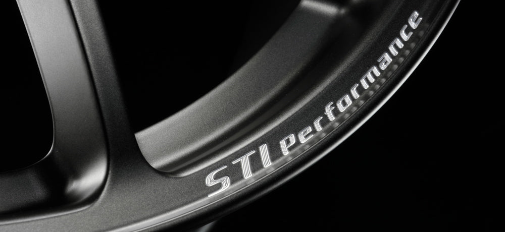 STI WHEEL 18X8.5J 18×8.5J 53 5X114.3 MATTGUNBLACK FOR WRX S4(VB)  ST28100VV481