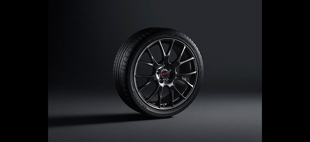 STI WHEEL SET 19 BBS DARK SILVER 19x8.5J+53 FOR WRX S4(VB) ST28100ZR570