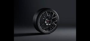STI WHEEL SET 19 BBS BLACK 19x8.5J+53 FOR WRX S4(VB) ST28100ZR560