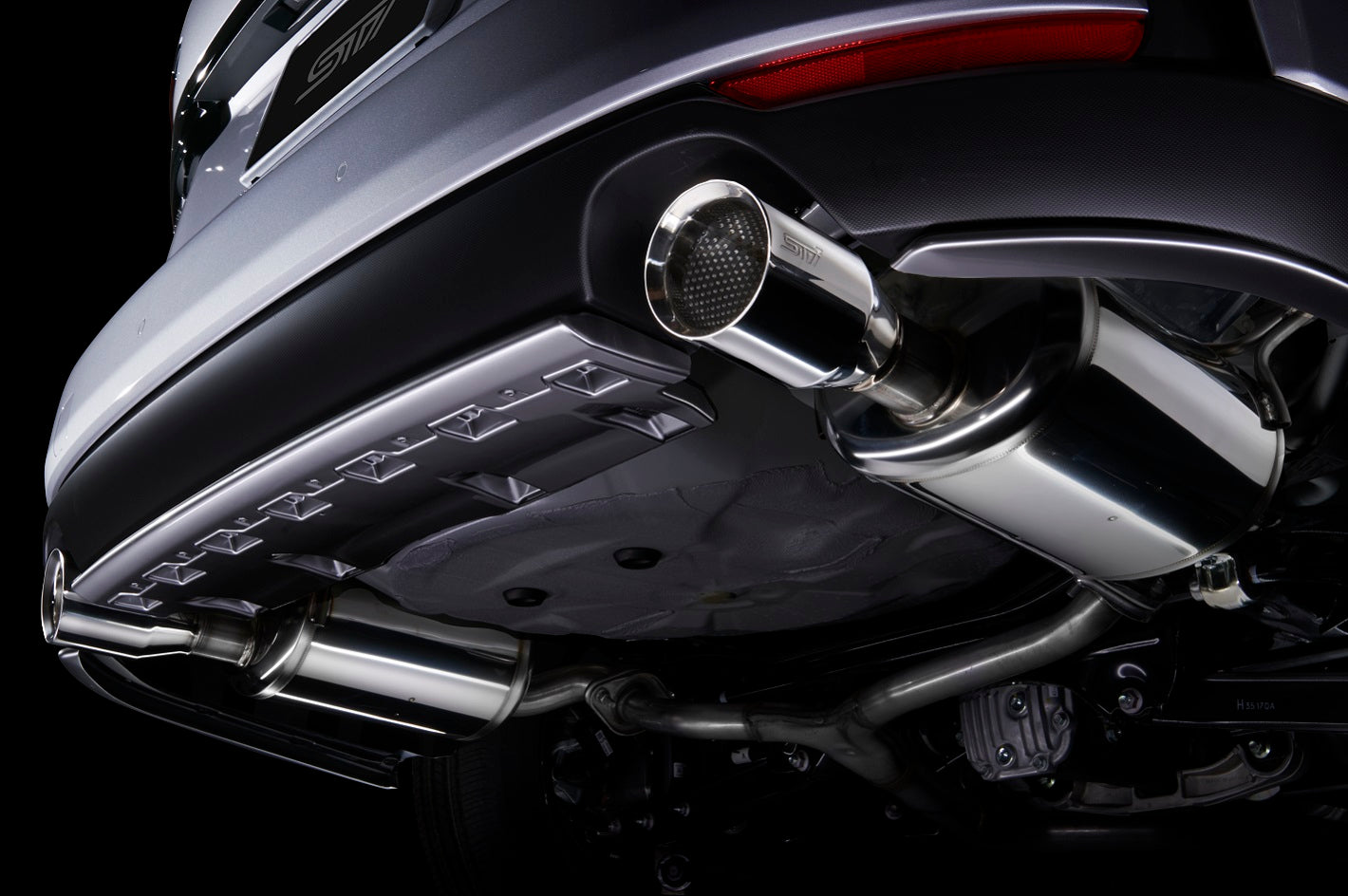 STI PERFORMANCE MUFFLER FOR SUBARU LAYBACK VN ST44300V2010