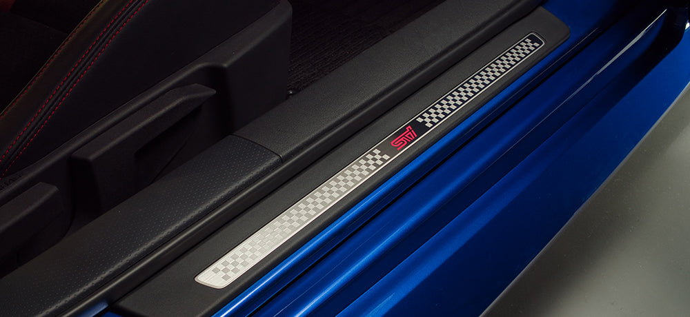 STI SIDE SILL PLATE SET FOR SUBARU BRZ ZD8 ST58020ZM000