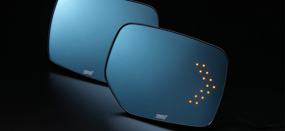 STI ANTI-GLARE DOOR MIRROR (LED)  For SUBARU XV (GP) ST91039ST040