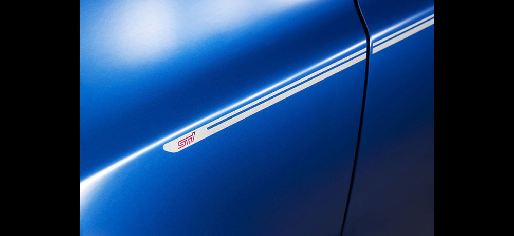 STI PIN STRIPE SET (DARK GLAY)  For SUBARU WRX STI (VA) ST91042ST030