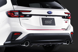 STI TAILGATE GARNISH CHERRY RED FOR SUBARU LAYBACK VN ST91042VR010