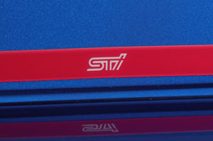 STI TAILGATE GARNISH CHERRY RED FOR SUBARU LAYBACK VN ST91042VR010