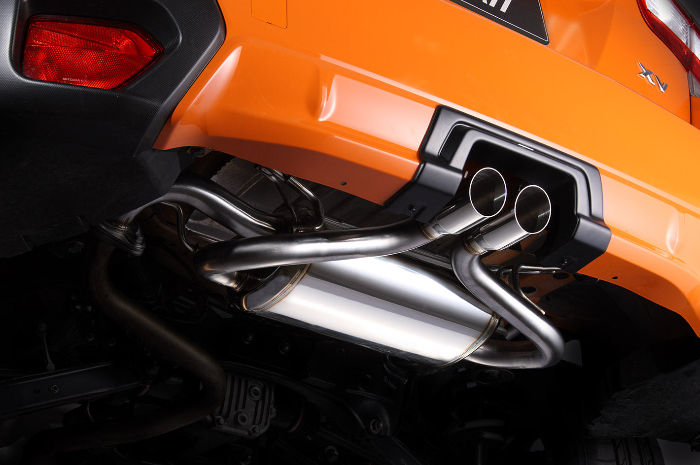 STI PERFORMANCE MUFFLER & GARNISH KIT FOR SUBARU SUBARU XV GT  STPKG40GH011