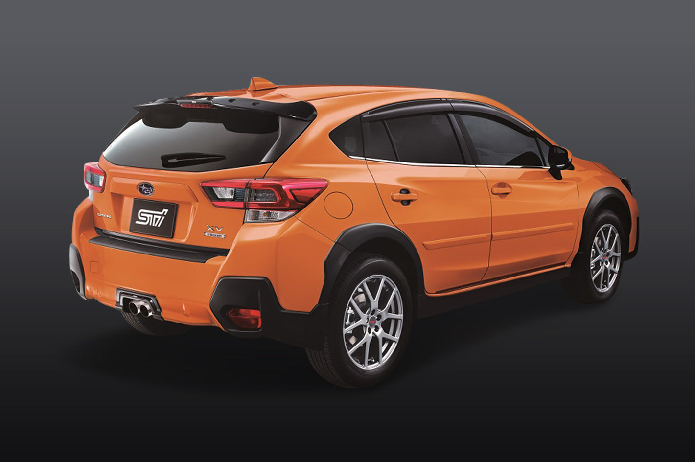 STI PERFORMANCE MUFFLER & GARNISH KIT FOR SUBARU SUBARU XV GT STPKG40GH020