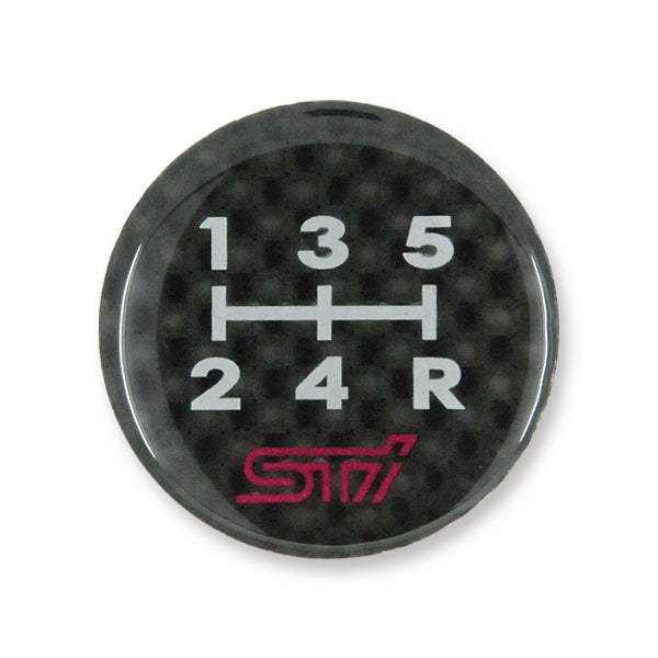 STI SHIFT PATTERN EMBLEM 5MT  For STSG13100810