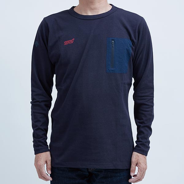 STI LONG SLEEVE SHIRT (NAVY) XXL For STSG19100100