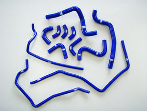 SAMCO SPORT HEATER HOSE KIT BLUE FOR SUBARU IMPREZA GDB (WRX STI A・B) 40TCS522-ANC-BLUE