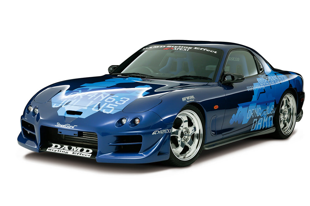 DAMD REAR FLAT BOTTOM DIFFUSER UNPAINTED FRP FOR MAZDA RX-7 FD3S DAMD-00010