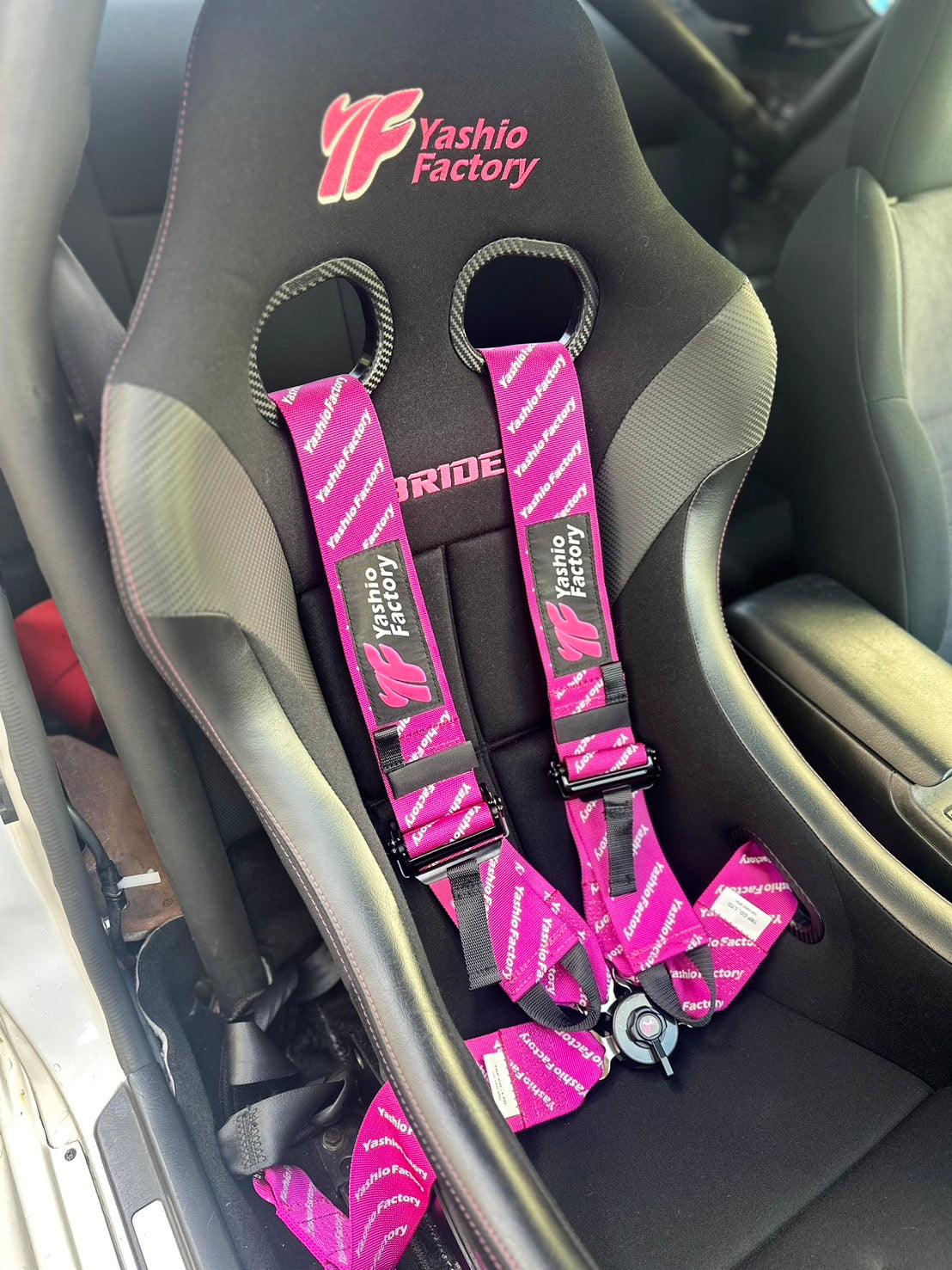 YASHIO FACTORY 2025 NEW COMPLETE FIA ORIGINAL 4 POINT TYPE SEAT BELT FOR  YASHIO-FACTORY-00112