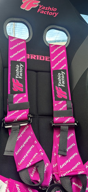 YASHIO FACTORY 2025 NEW COMPLETE FIA ORIGINAL 4 POINT TYPE SEAT BELT FOR  YASHIO-FACTORY-00112