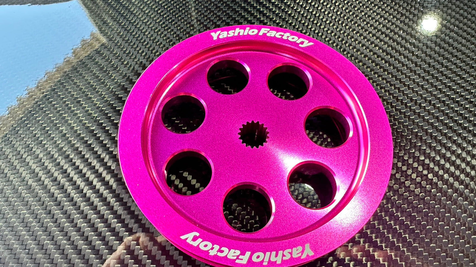 YASHIO FACTORY POWER STEERING PULLEY FOR NISSAN SILVIA S13 S14 S15 180SX YASHIO-FACTORY-00100