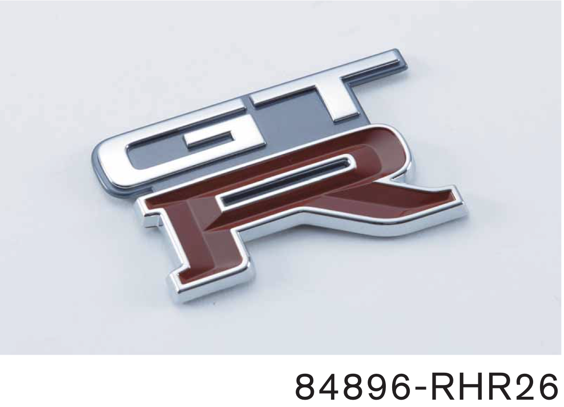 NISMO EMBLEM-REAR (BL0)  For Skyline GT-R BNR32 RB26DETT 84896-RHR26