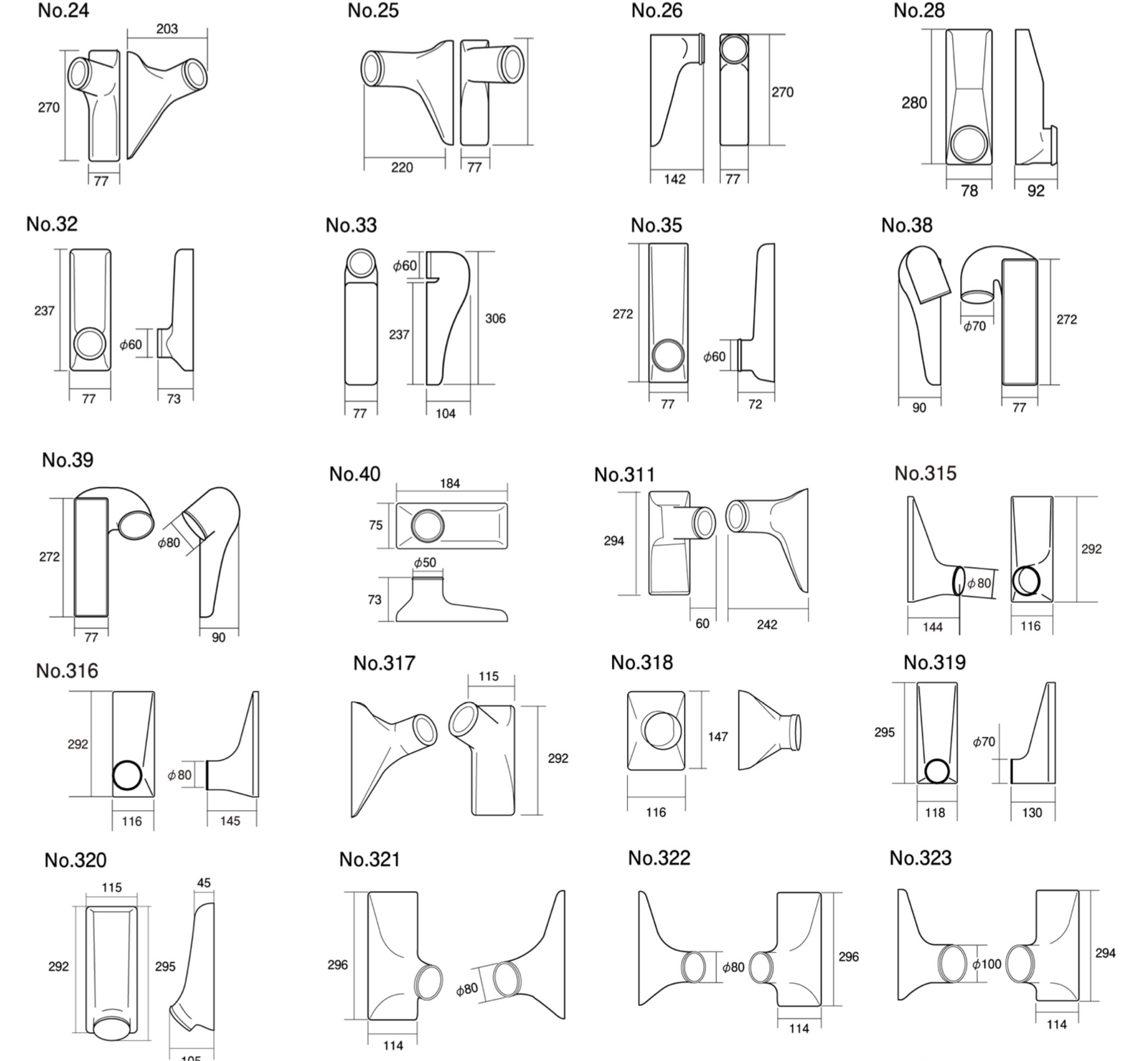GREDDY INTERCOOLER SIDE TANK FOR NISSAN SKYLINE BNR32 BCNR33 12000818