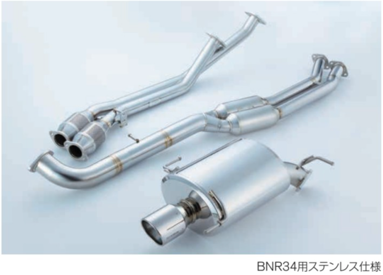 NISMO NE-1 Exhaust Stainless  For Skyline GT-R BNR34 RB26DETT 20000-RSR4A